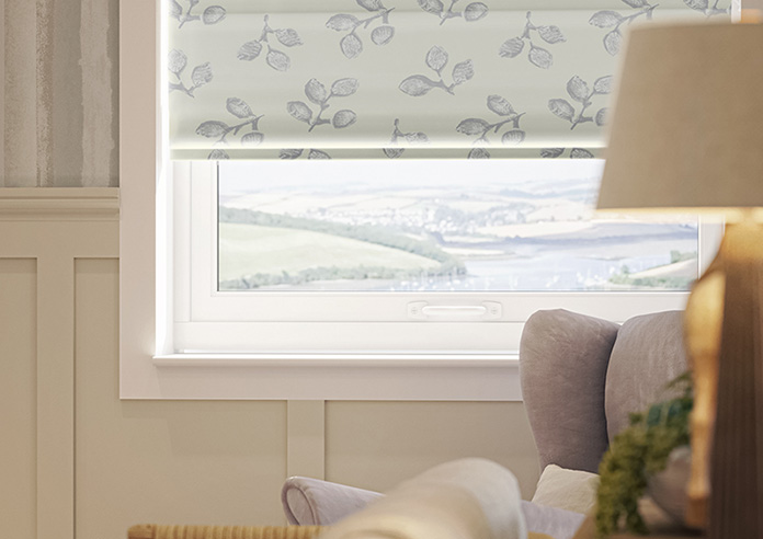 Loralei, Porcelain - Twist&Fit Roman Blind - Image 5